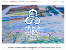 Tablet Screenshot of freieschule.com